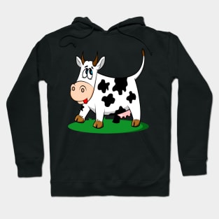 Funny cow smile Hoodie